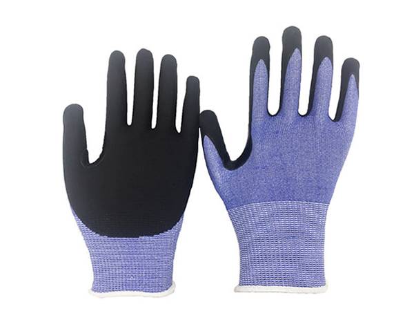 15 gauge HPPE fiber cut resistant gloves