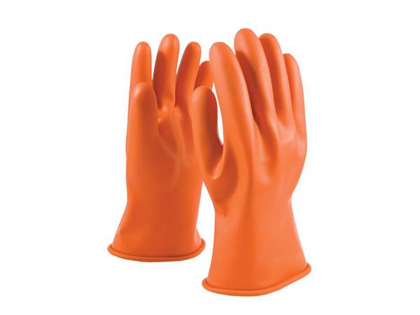Orange insulating gloves class00